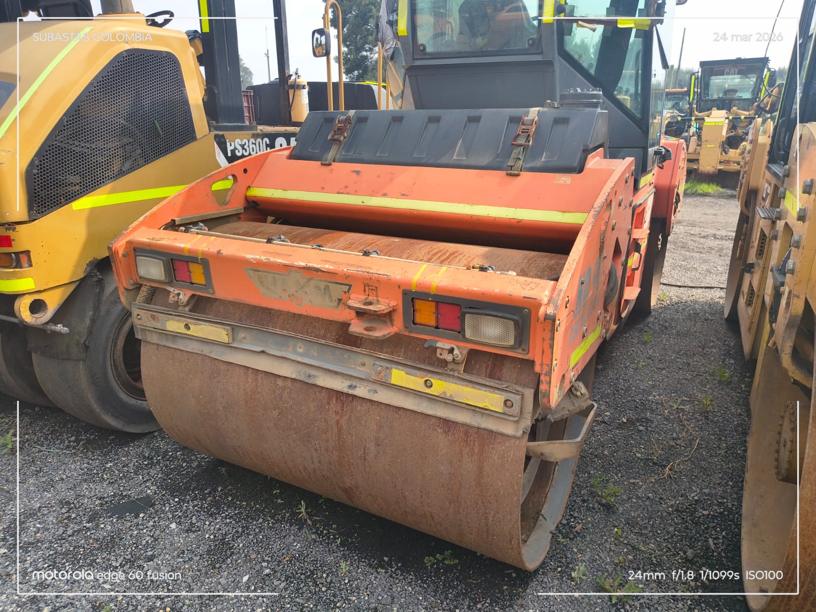 Compactador doble rodillo HAMM