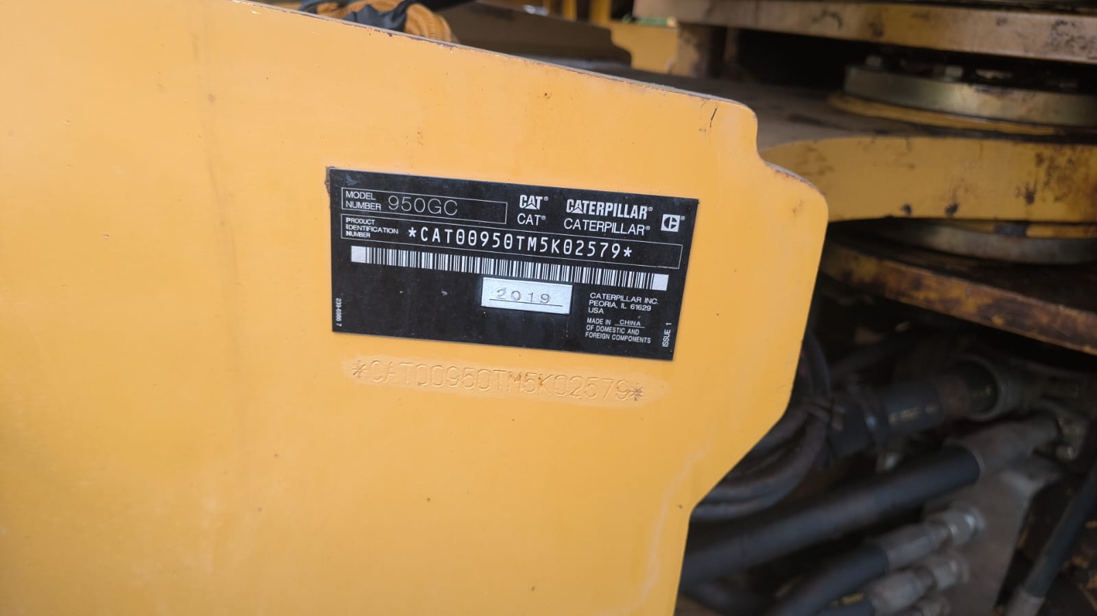 Cargador frontal cat 950GC M5K - Image 11