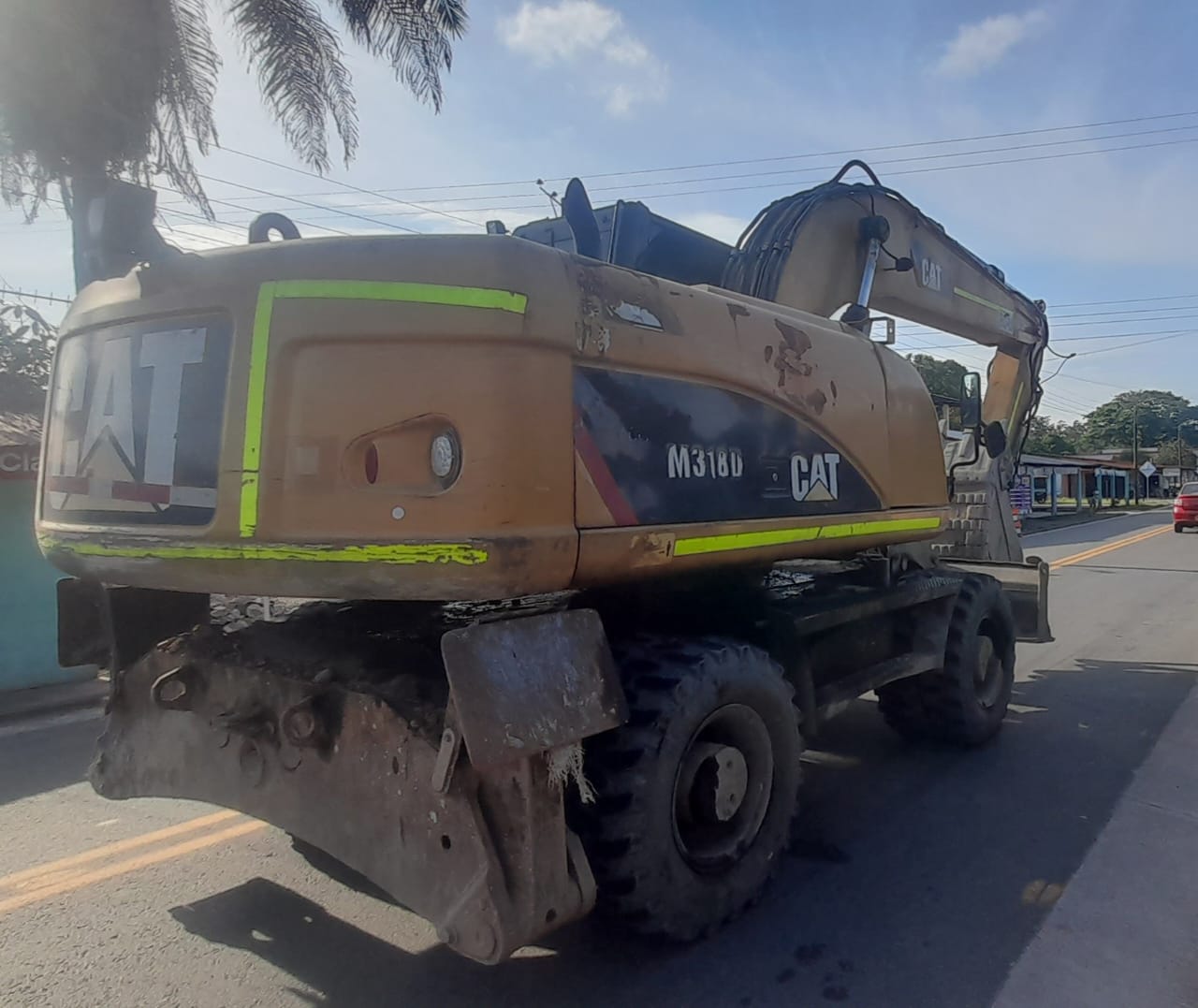 Excavadora de ruedas Caterpilar M318D - Image 6