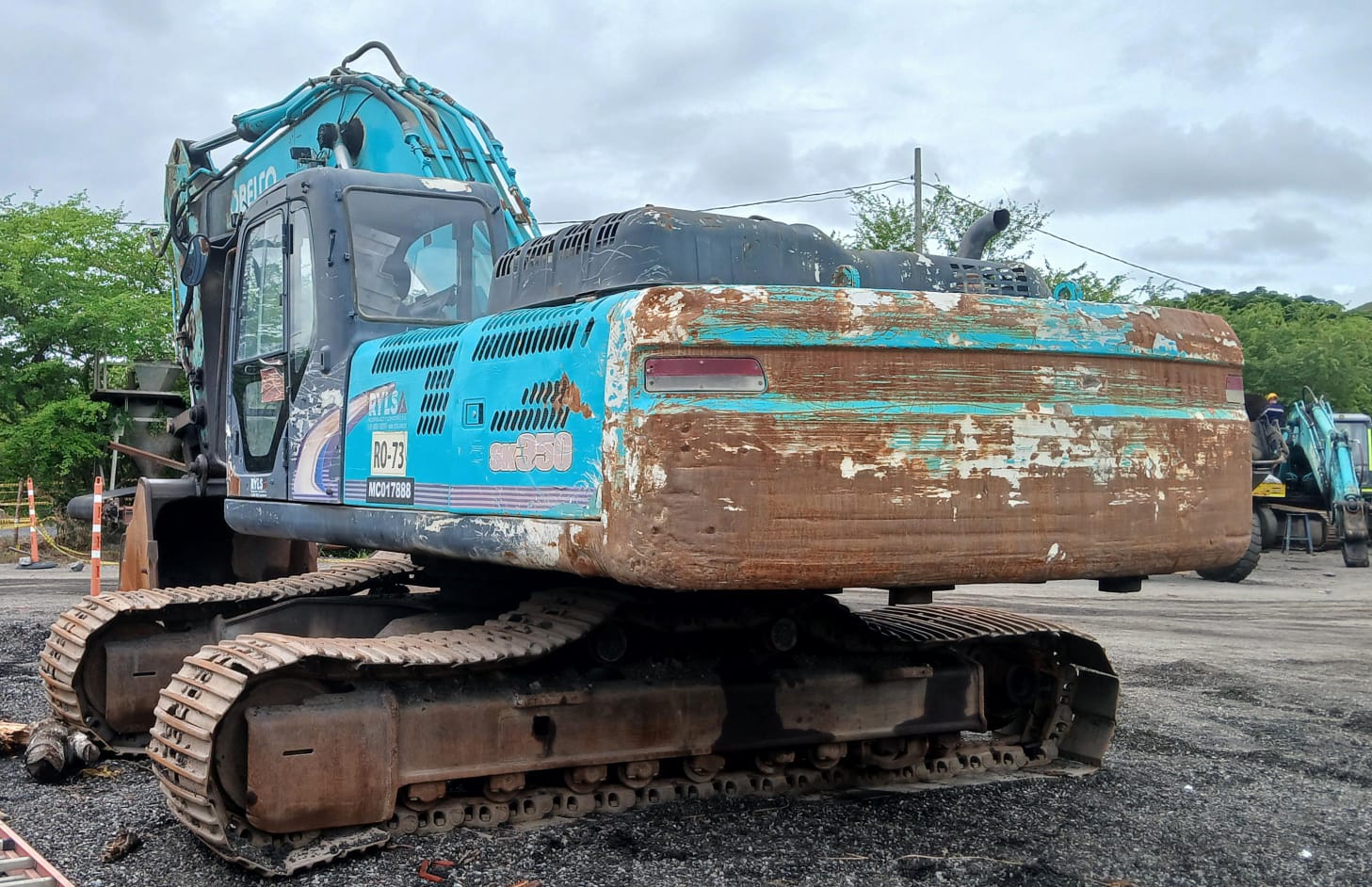 Excavadora de orugas Kobelco SK350LC-8 - Image 3