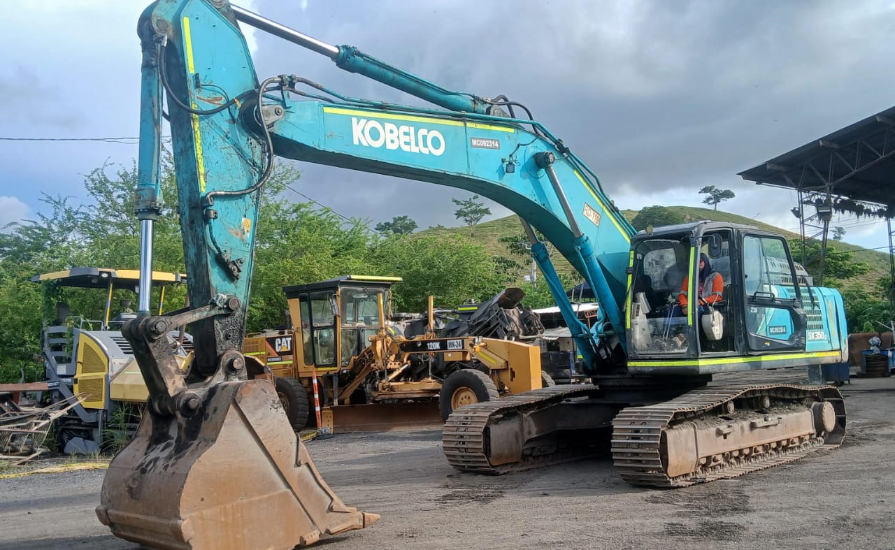 Excavadora de orugas Kobelco SK350LC-10