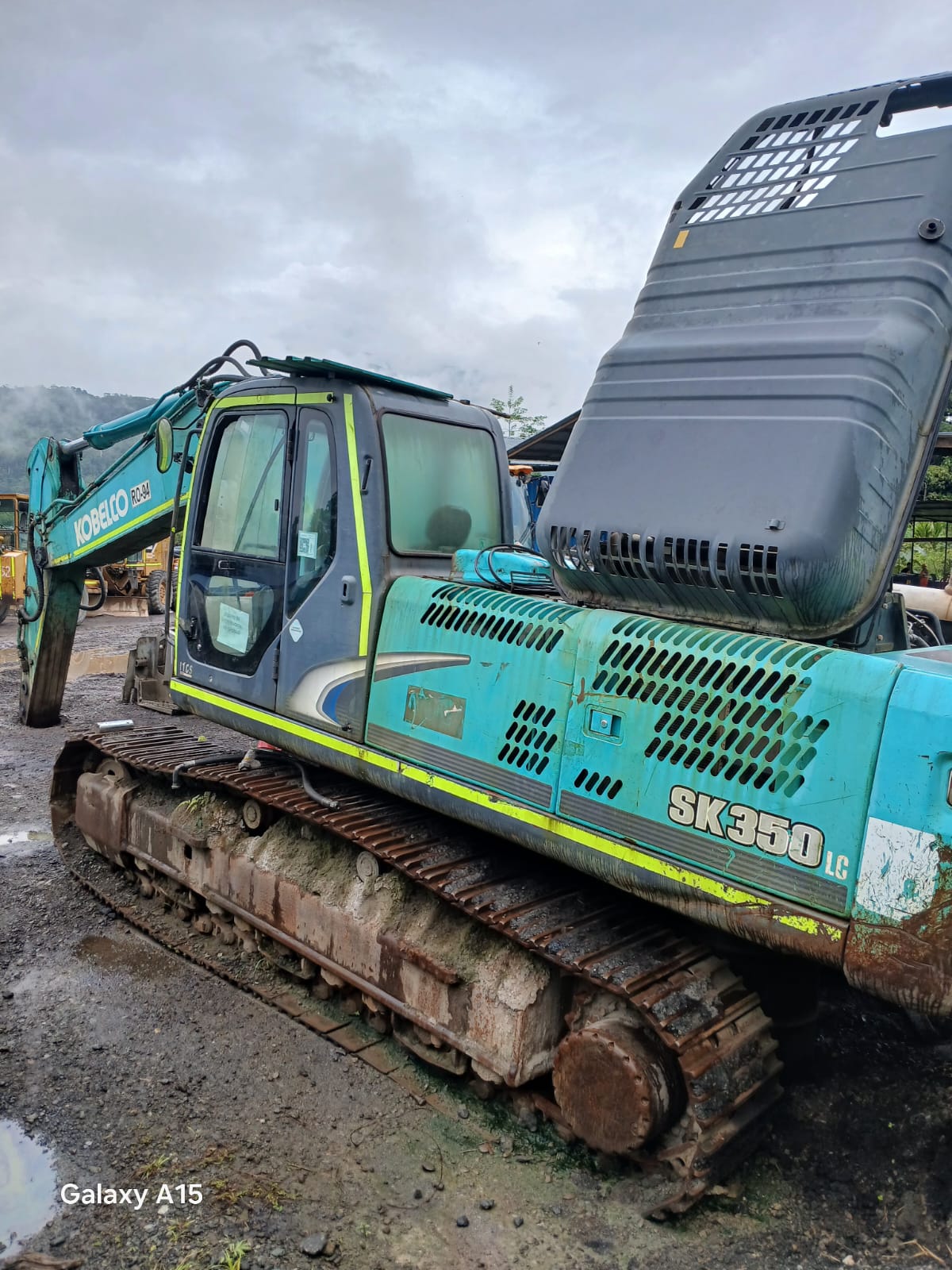 Excavadora de ruedas KOBELCO SK350LC-8 - Image 2