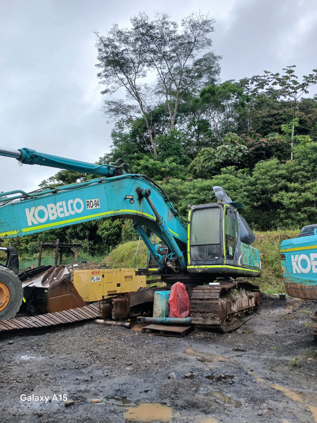 Excavadora de ruedas KOBELCO SK350LC-8
