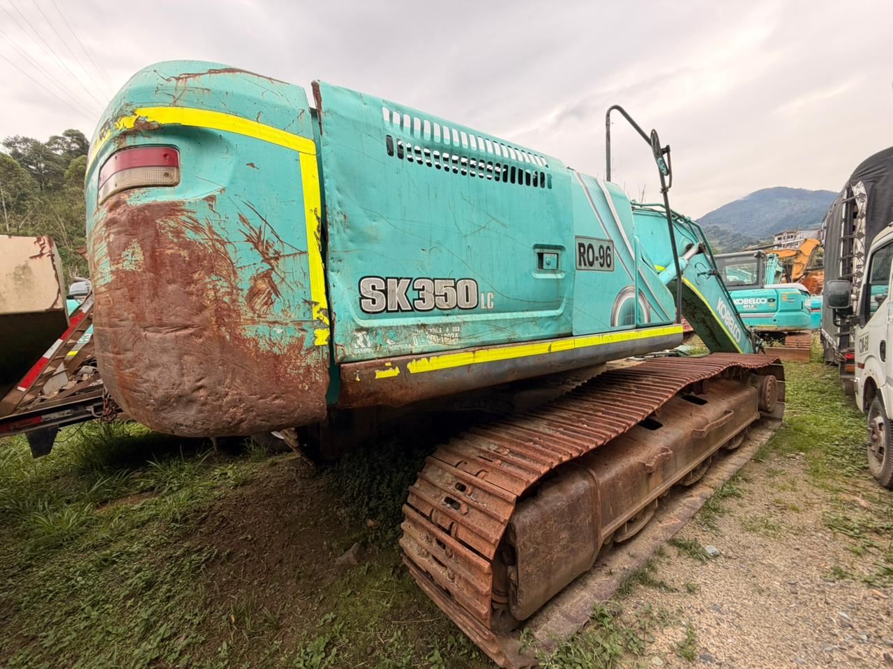 Excavadora de oruga kobelco SK350LC-10 - Image 3