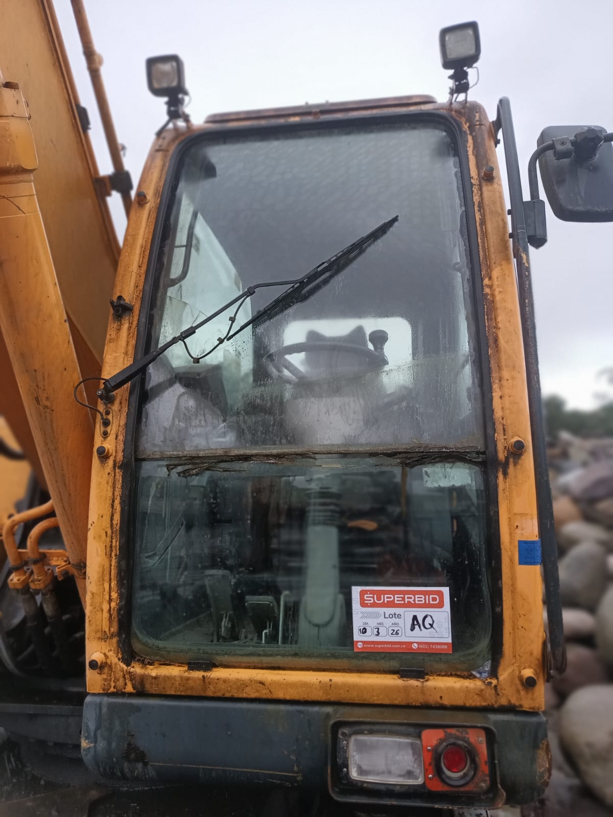 Excavadora sobre ruedas Hyundai R210W-9S - Image 7